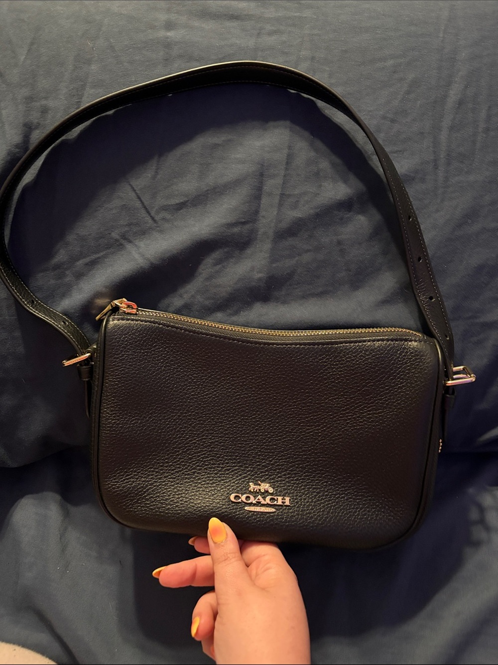 Coach Black Kailey Shoulder Bag